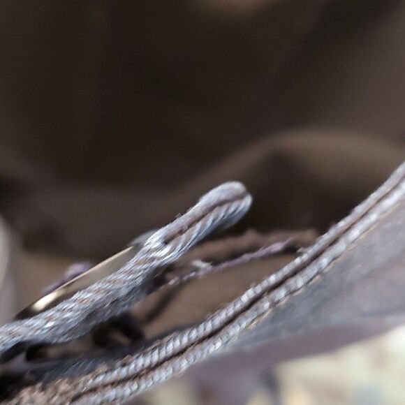 Eileen Fisher two toned pull on skinny jeans - Picture 9 of 10